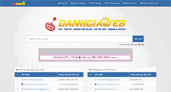 Desktop Screenshot of danhgiaweb.com